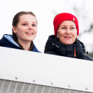 The traditional ski jumping competition in Holmenkollen 12 March. The Royal Family is in attendance as always. Photo: Jon Olav Nesvold, NTB scanpix